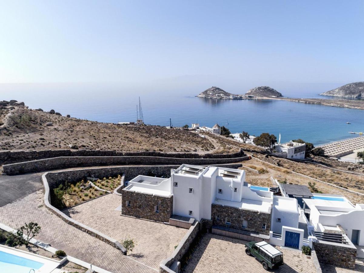 Villa Agapi, 2 Min Walk To The Beach & Heated Pool, By Red Windmill Villas Kalafatis Esterno foto