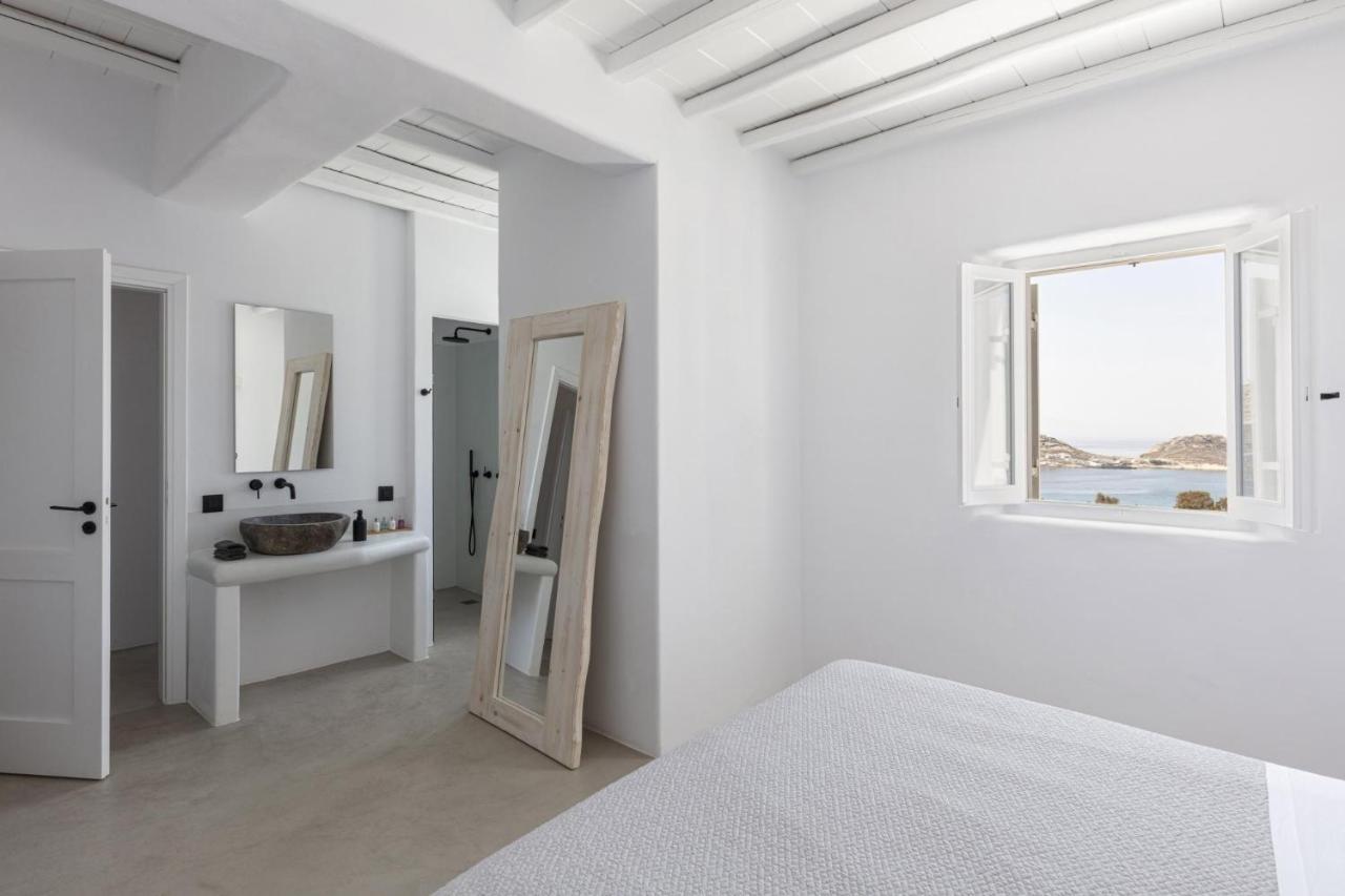 Villa Agapi, 2 Min Walk To The Beach & Heated Pool, By Red Windmill Villas Kalafatis Esterno foto
