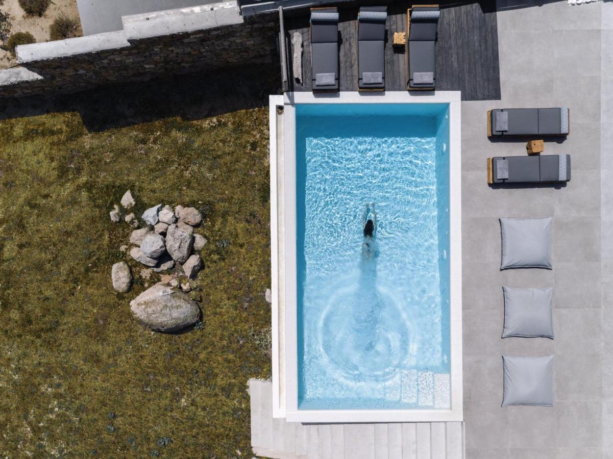 Villa Agapi, 2 Min Walk To The Beach & Heated Pool, By Red Windmill Villas Kalafatis Esterno foto